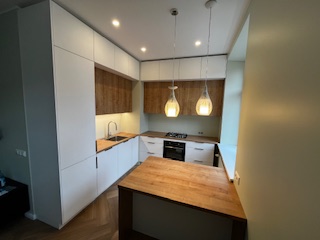 Paigaldatud köögimööbel